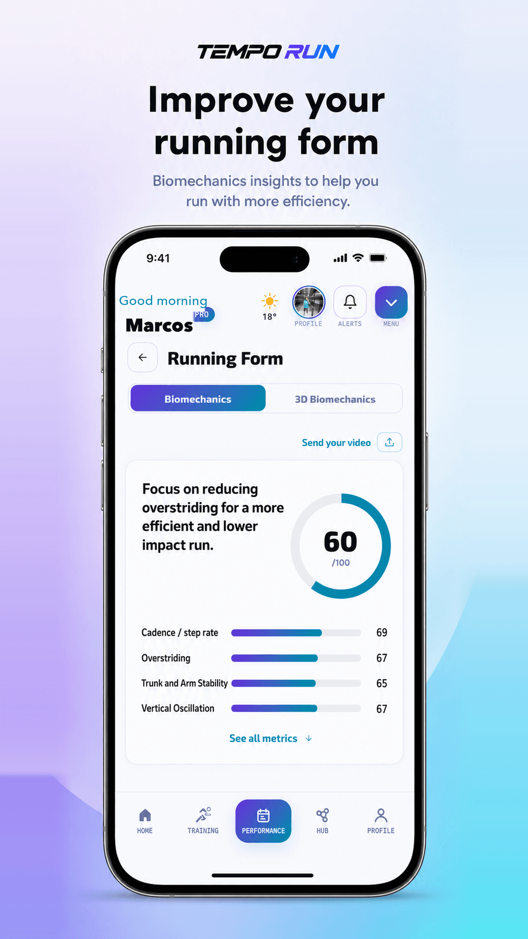 Run with less injury risk