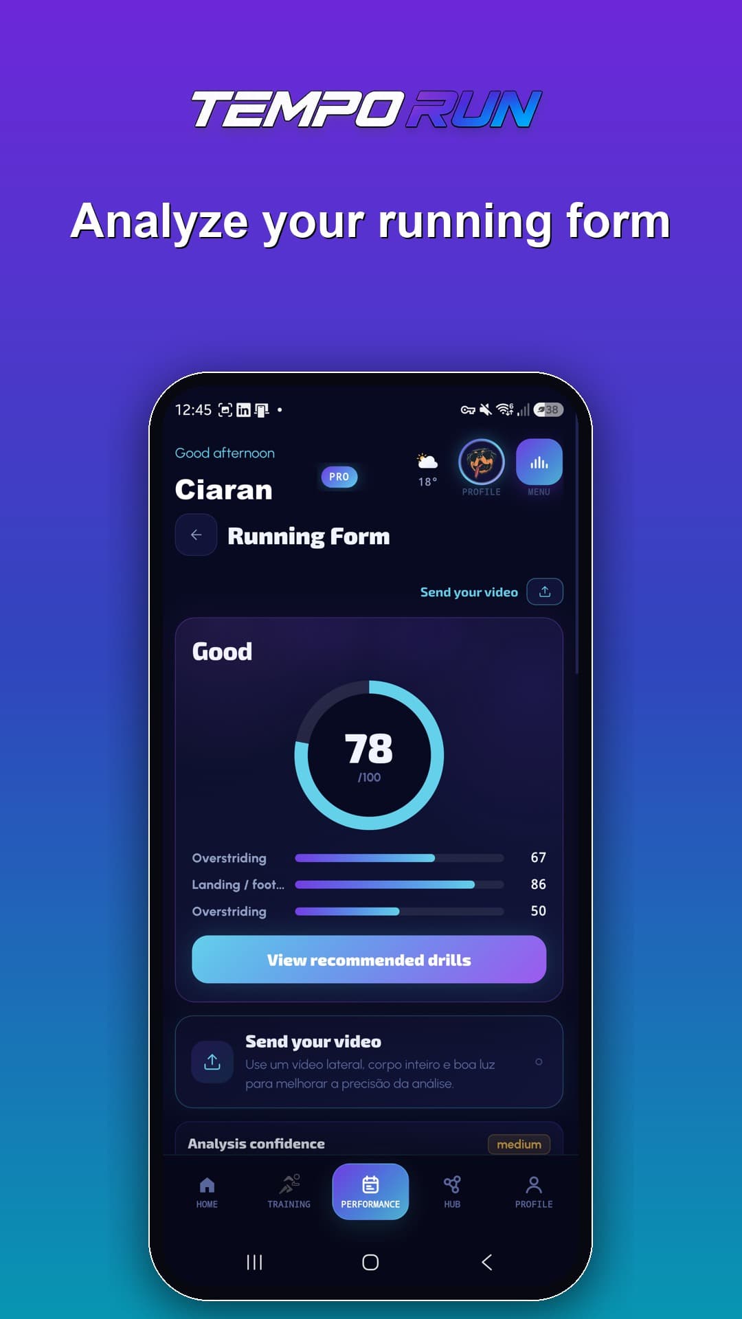 Video form analysis